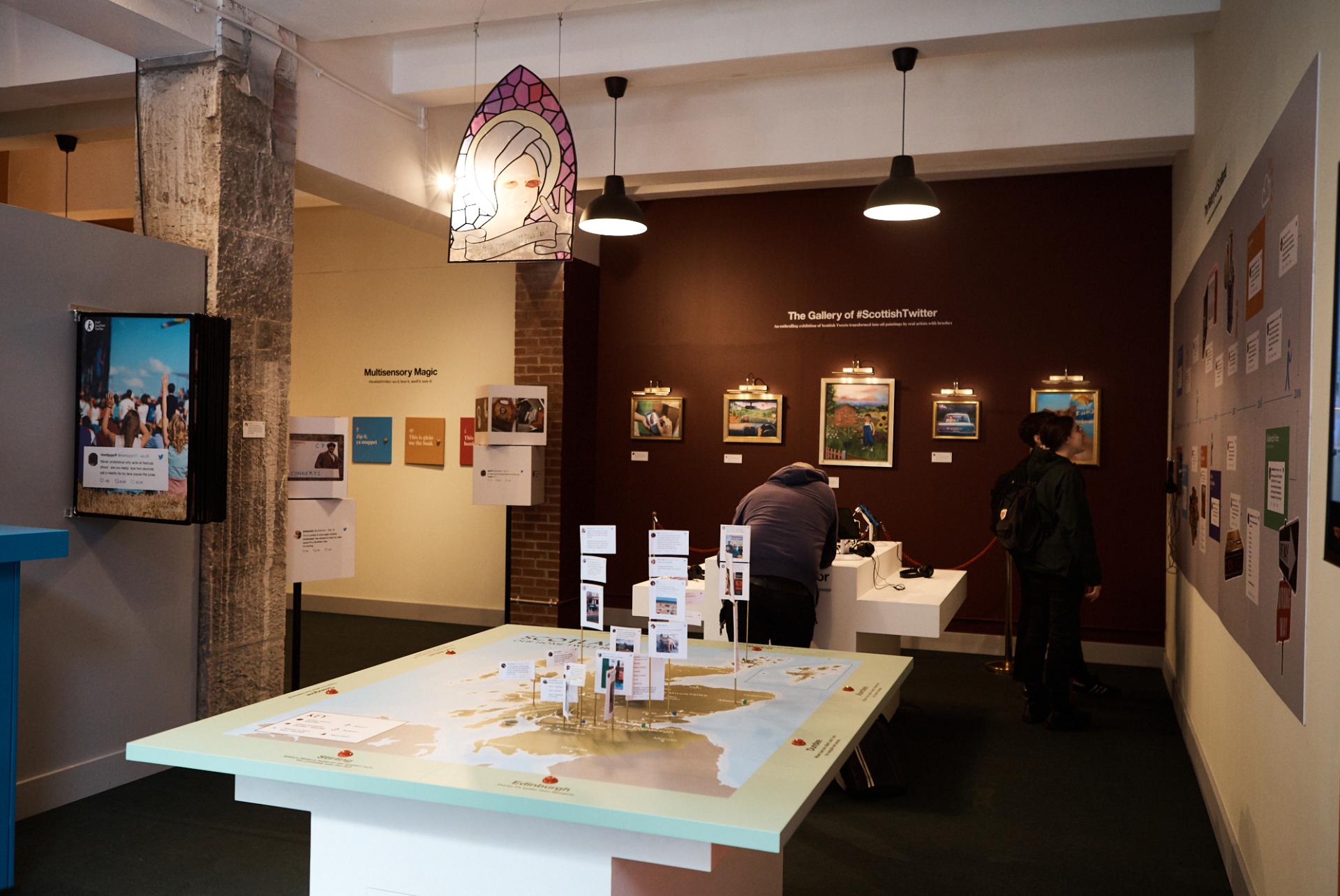 Inside the Visitor Centre