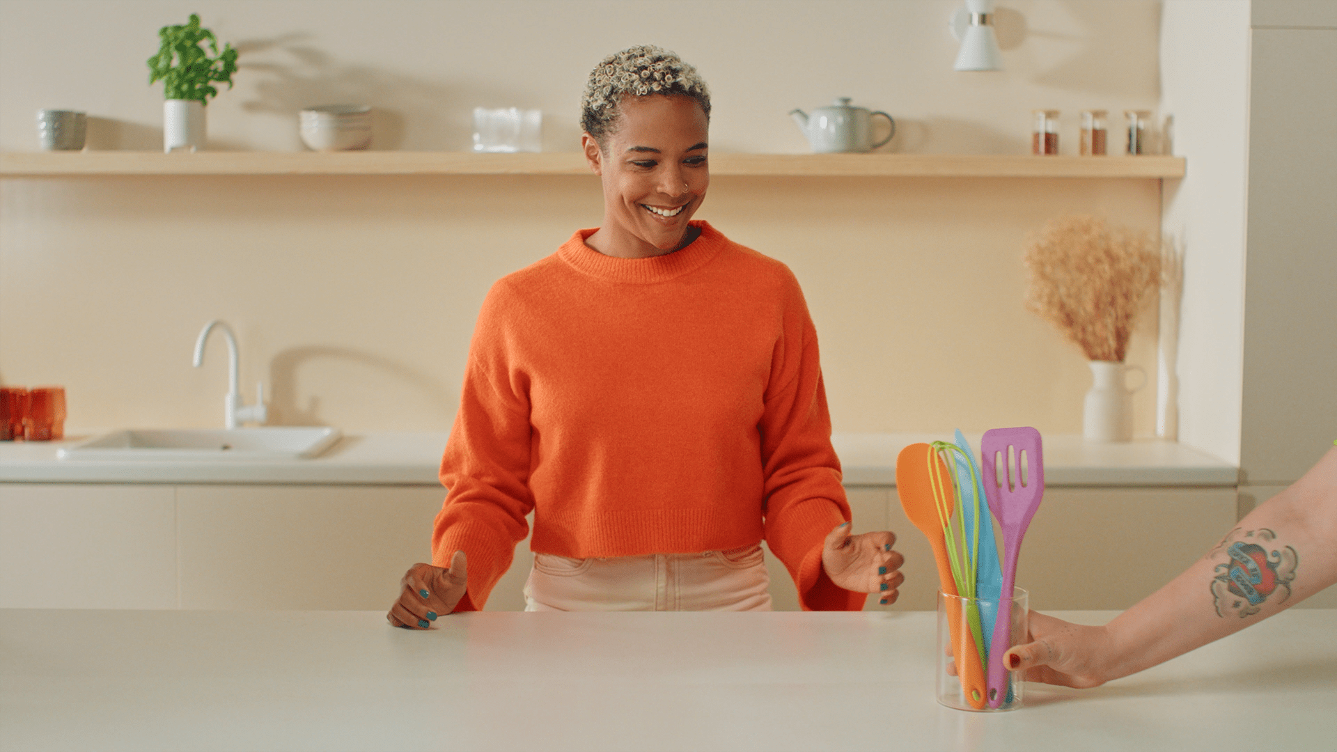still from the video